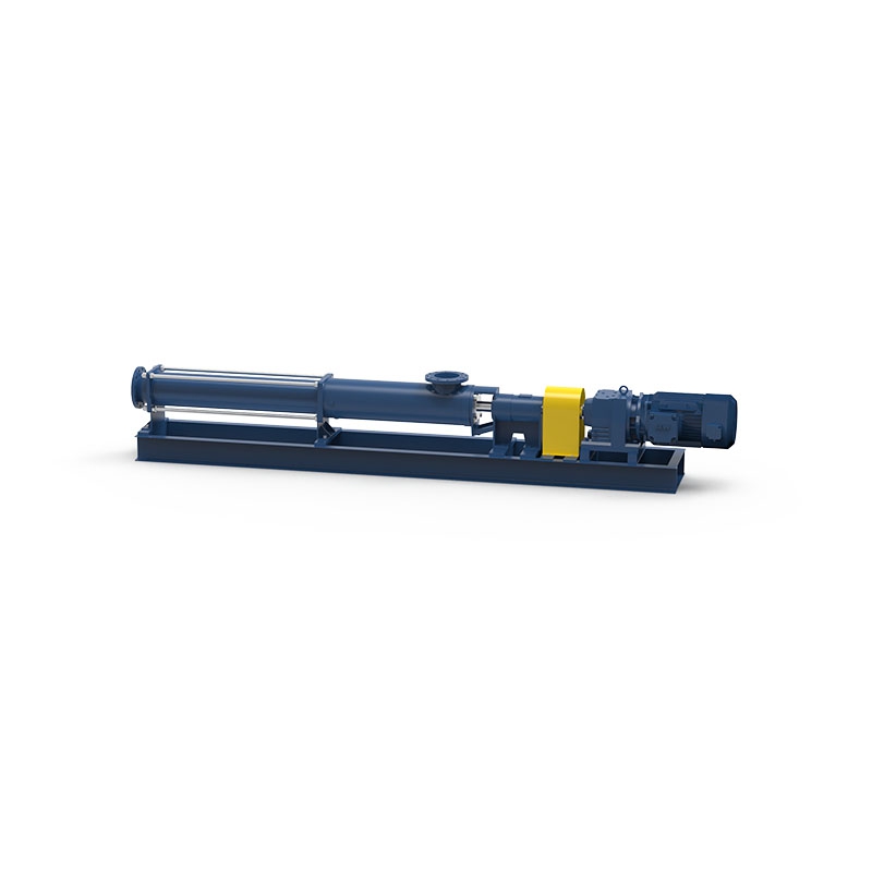 Progressing Cavity Pump with Bearing Block